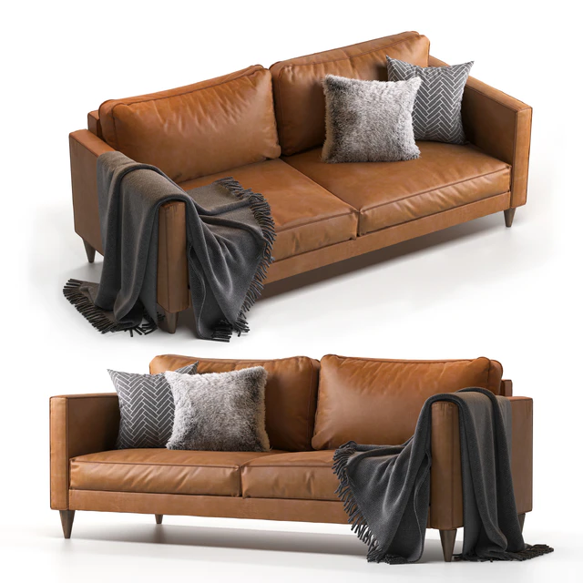 Hable Leather Sofa — Download