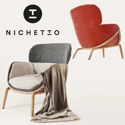 Кресло ELYSIA LOUNGE  от Nichetto — Вид 1