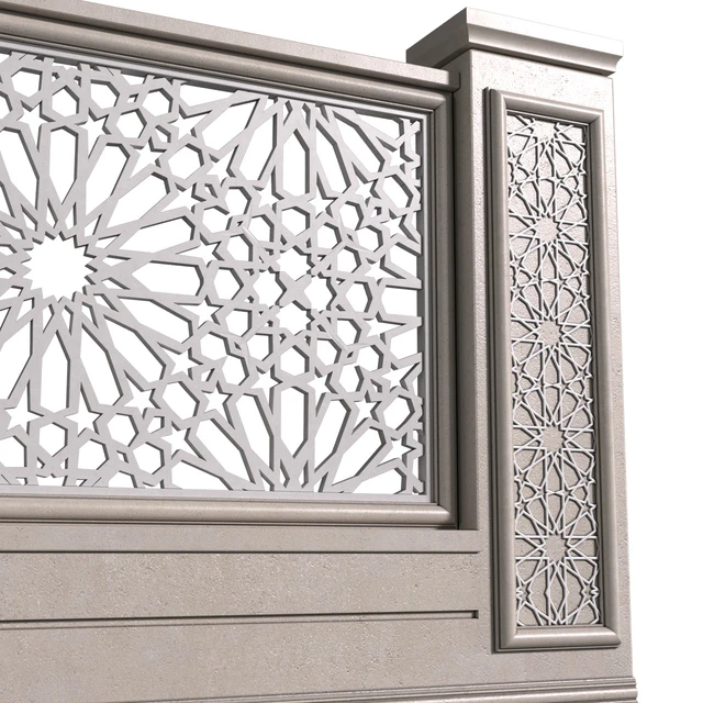 Fence in oriental style. Arabian Fence — Descargar