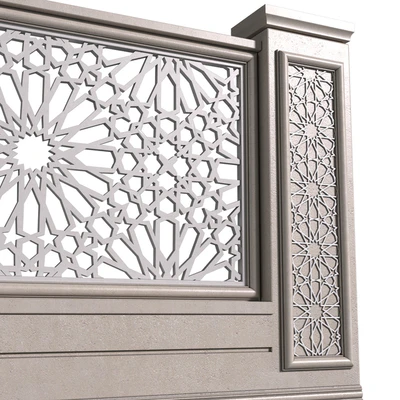 Fence in oriental style. Arabian Fence — Ver 5