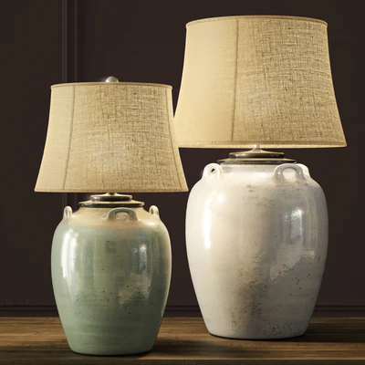 Pottery Barn | Courtney Ceramic Table Lamps — Вид 1