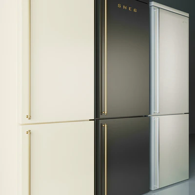 Refrigerator Smeg Coloniale — Ver 3
