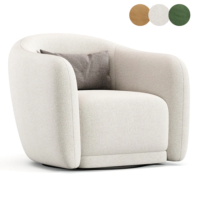 Addie Swivel Armchair — Скачать
