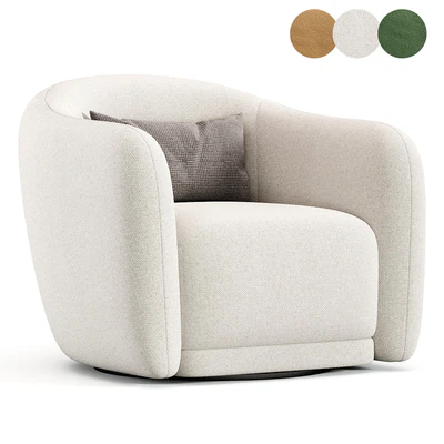 Addie Swivel Armchair — Вид 4