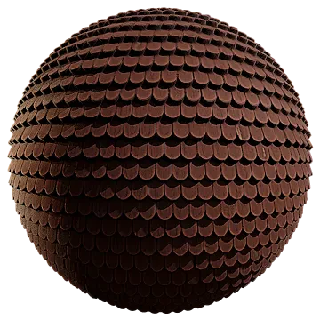wood painted roof tiles 001 — Descargar