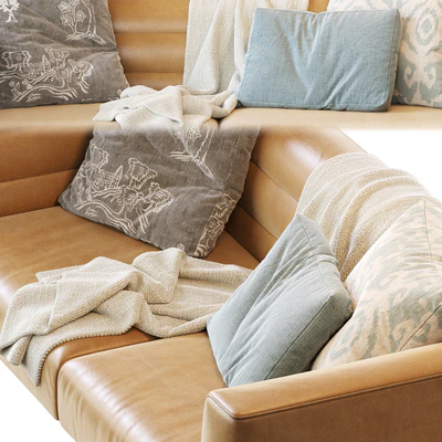 Sofa BOTERO Zanotta Leather — Ver 5