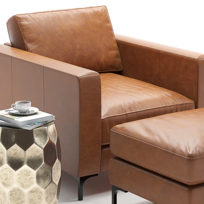 Pottery Barn Jake Armchair — View 3
