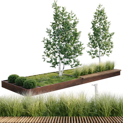 Green benches — Ver 1