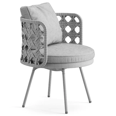 Minotti Torii Nest Dining Little Armchair — Вид 5