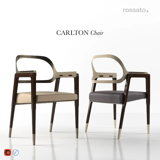Carlton Dinning Chair by ROSSATO — Descargar