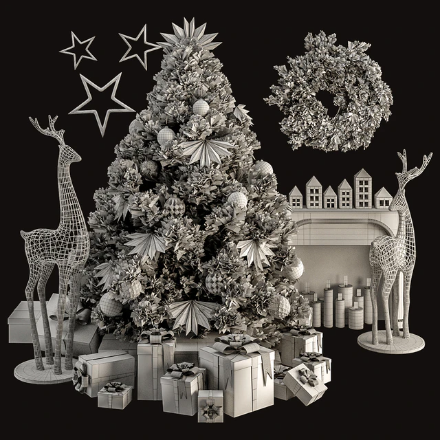 Decoration Christmas B01 — Descargar
