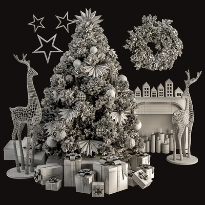 Decoration Christmas B01 — Ver 4