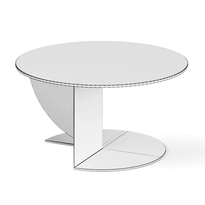 CR&S MisuraEmme Rialto Coffee Table — Ver 3
