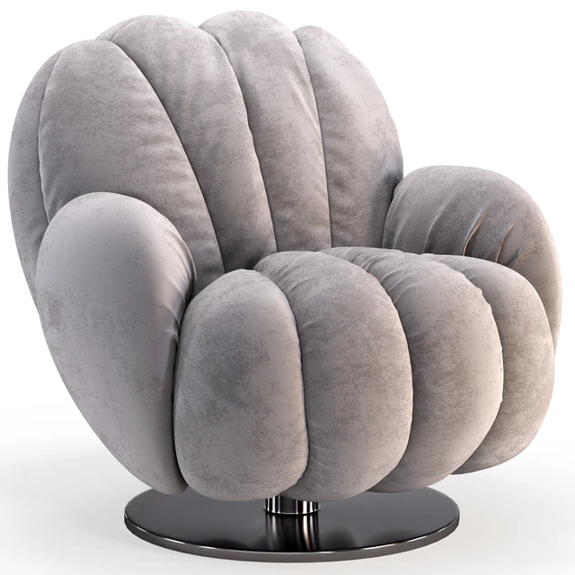 Armchair from the Natuzzi-Italia factory, Seashell series — Descargar