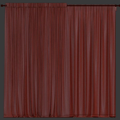 Curtains with tulle. — Ver 3