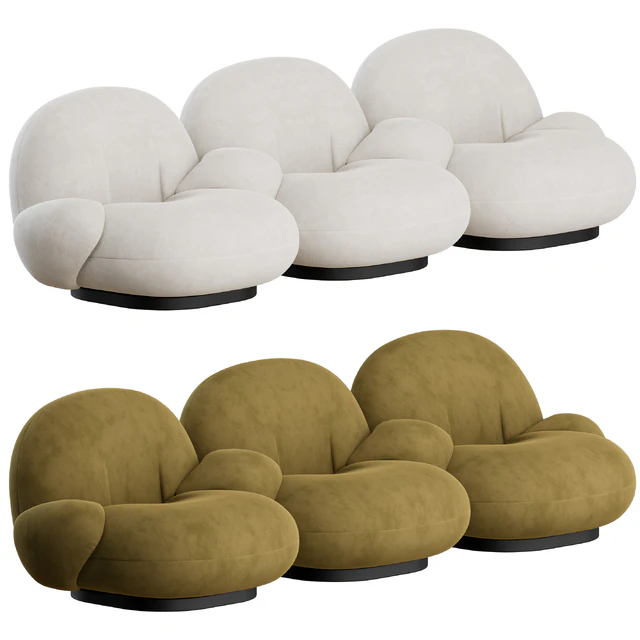Pacha Sofa 3 Seater by GUBI — Descargar