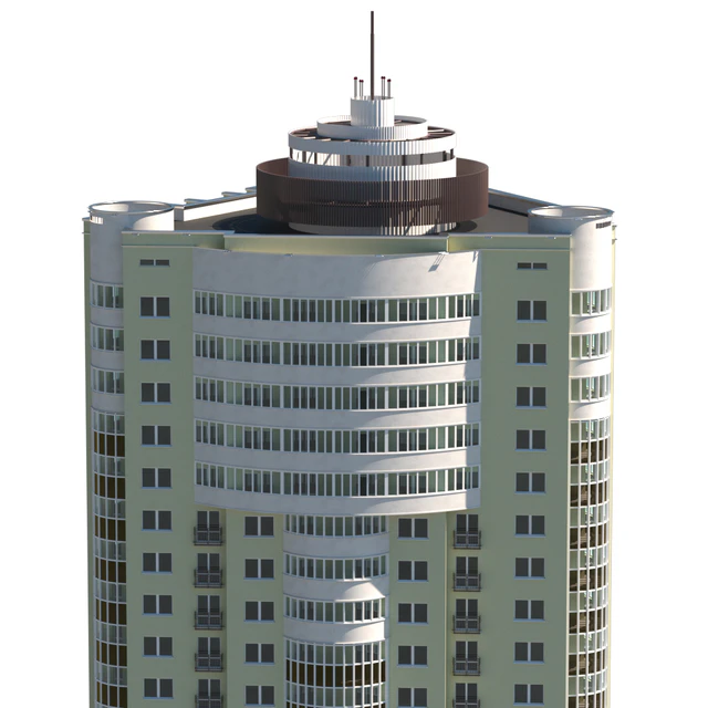 Multi-storey residential building (22 floors). — Descargar