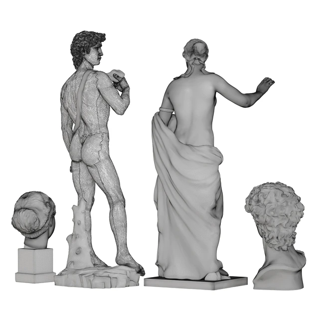 Statues of Aphrodite and David — Descargar