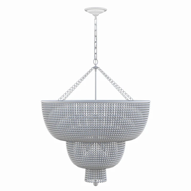Jacqueline Two-Tier Chandelier in Hand-Rubbed An — Скачать