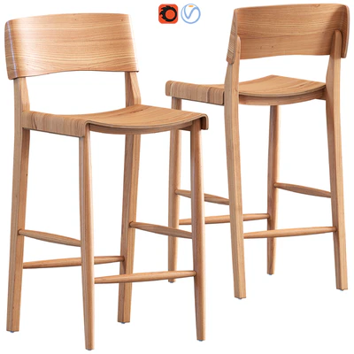 Temple and Webster Kobe Barstool — Ver 1