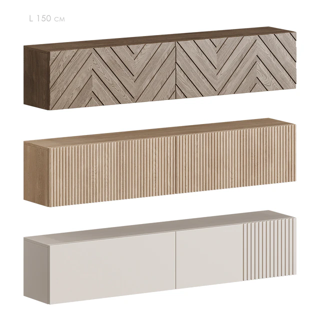 Hanging TV stand Puzzlemebel — Descargar