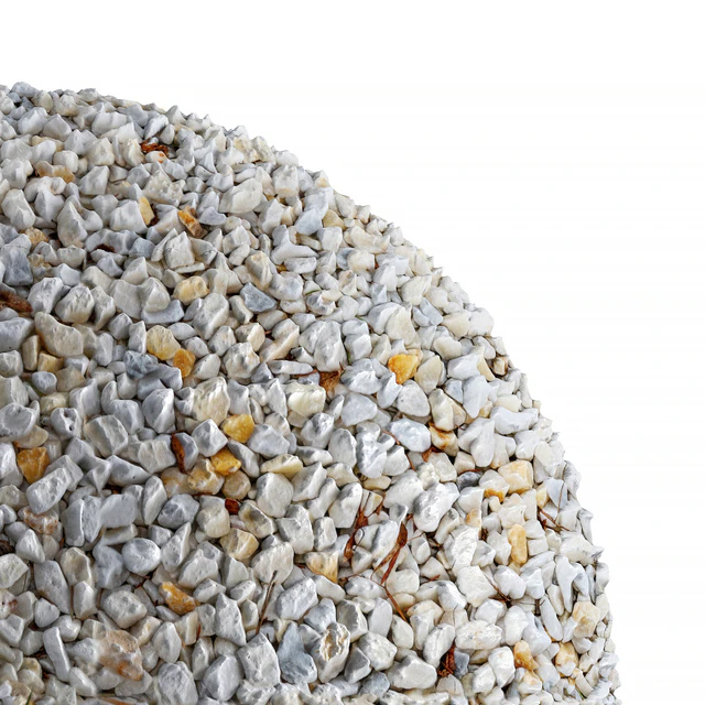 Seamless white pebble texture — Descargar