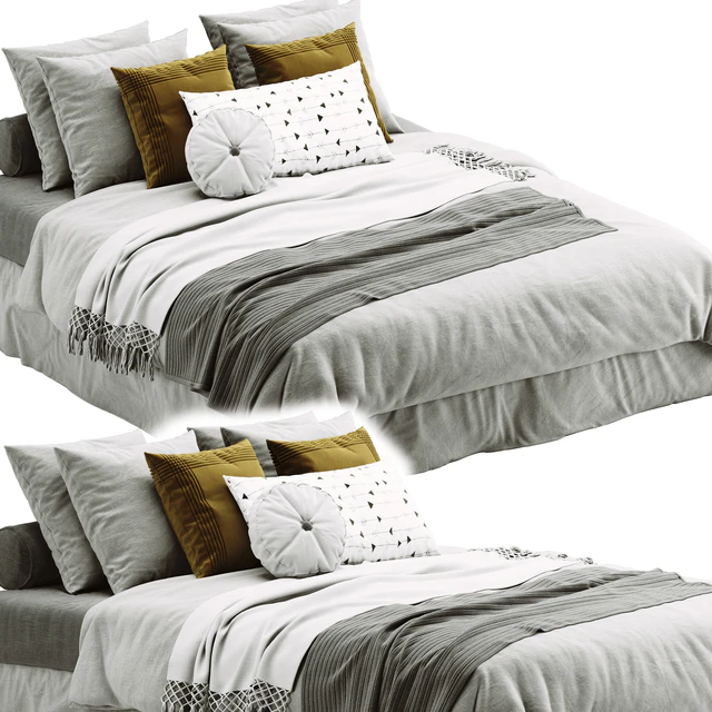 Bed scandinavian 02 — Скачать