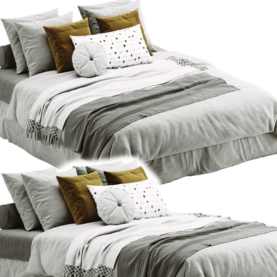 Bed scandinavian 02 — Вид 4