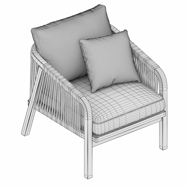 Outdoor Garden Woven Lounge Armchair by Kettler — Скачать