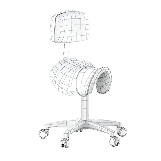 Lemi Group 052 S Hairdresser's stool on wheels — Descargar