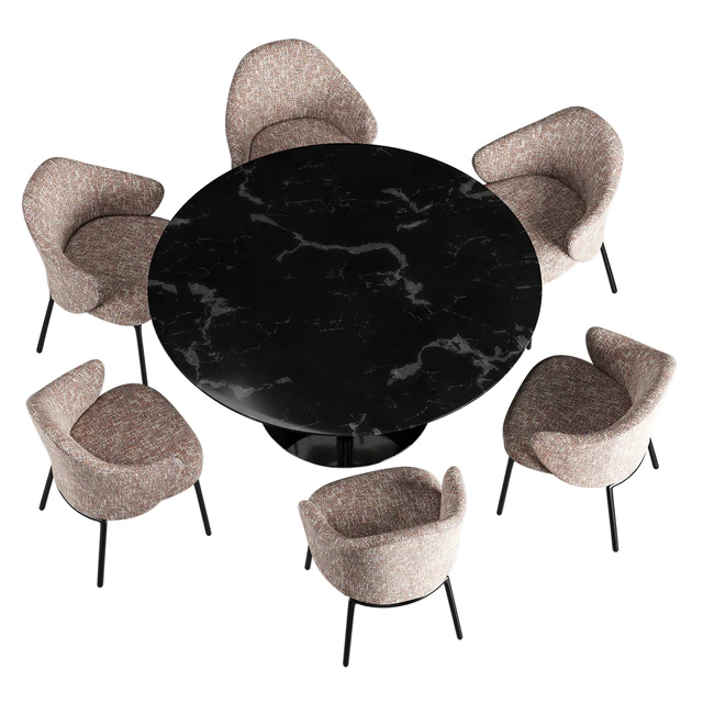 Minotti angie dining Oliver dining table — Descargar