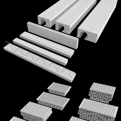 Set of ceramic blocks phoroterm — Ver 2