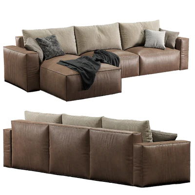 Room108 Leather sofa  Elise stretch — Вид 5