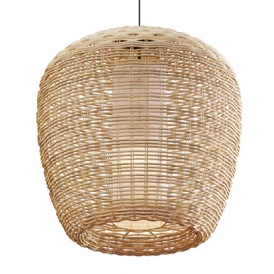 Rattan pendant lights 147 — Ver 5