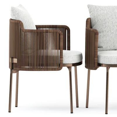 TAPE CORD OUTDOOR chair by Minotti — Вид 5