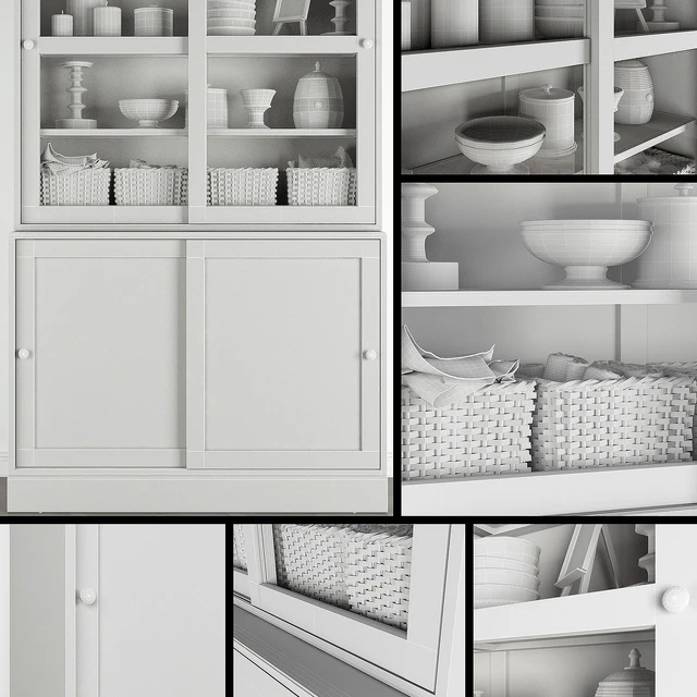 Wardrobe Havsta / Havsta with sliding doors — Descargar