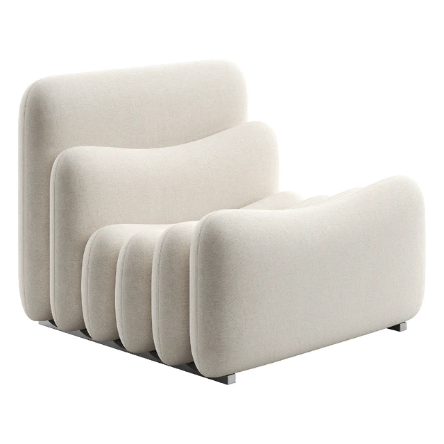 Additional System Armchair with Footstool — Descargar