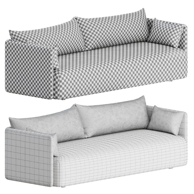 Offset Sofa 3 Seater by Menu — Скачать