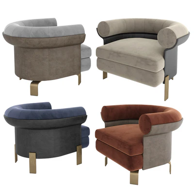 Minotti Mattia Armchairs — Вид 3