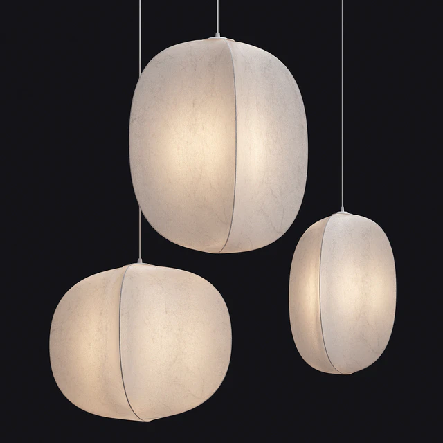 Mori Pendant Light - Nut — Descargar