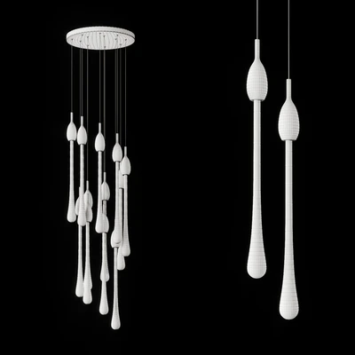 Drop shaped pendant lamp FIAL B — Ver 2