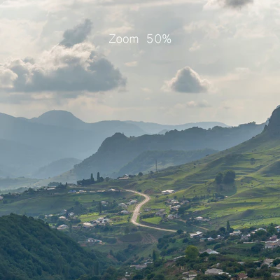 Mountain village. Panorama 35k — Ver 6