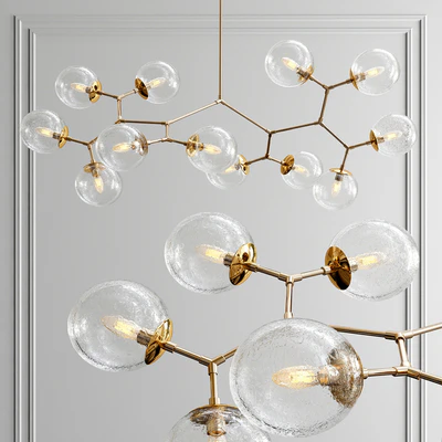 Custom 12 light vintage glass fixture — Descargar