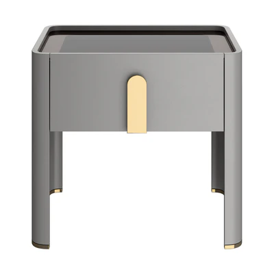 Italian light luxury bedroom bedside table — Вид 6