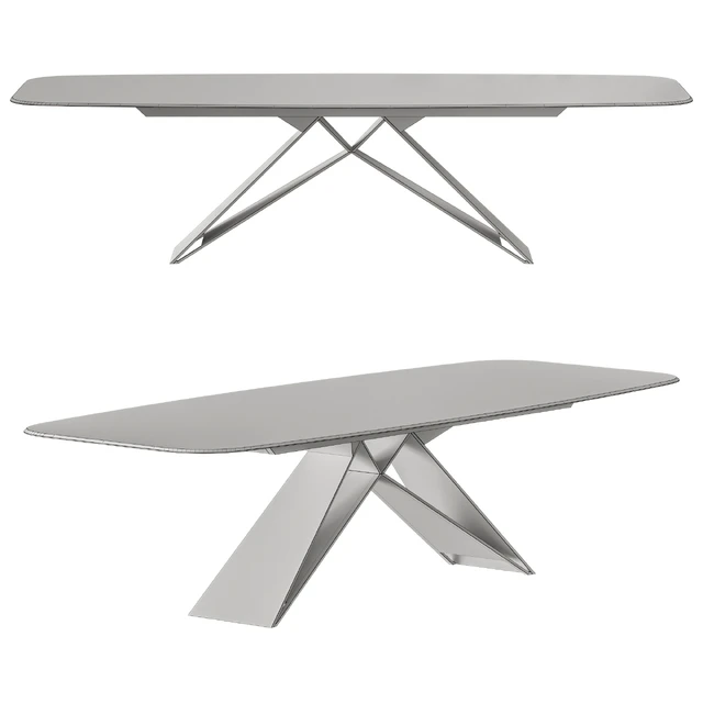 Cattelan Italia Premier Crystalart Dining Table — Descargar