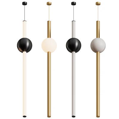 Orion Globe Linear Suspension Light by Lee Broom — Ver 6