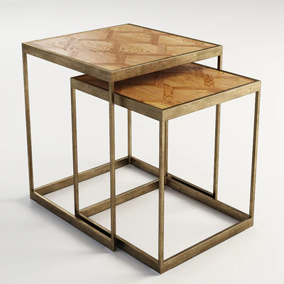 GRAMERCY HOME - FRANKET SIDE TABLE 522.014 — Скачать