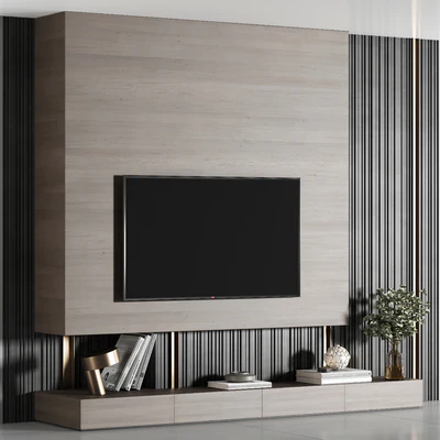 tv wall set 10 — Ver 1