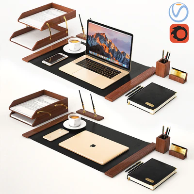 Classic Workplace with MacBook — Ver 1