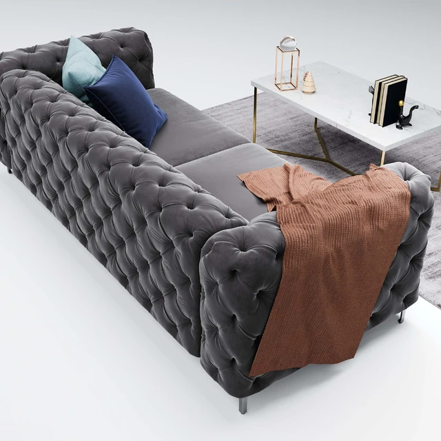 Kogut Chesterfield Sofa — Скачать